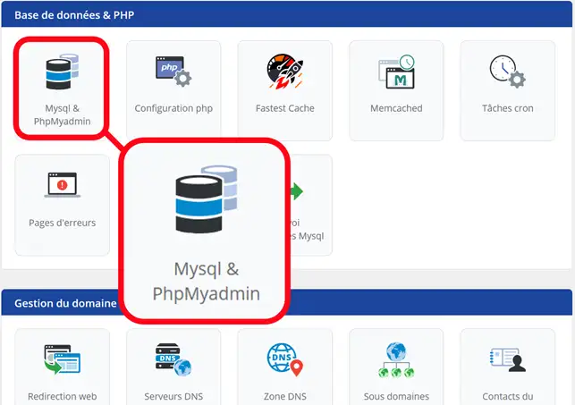 Comment supprimer une base de données MySQL