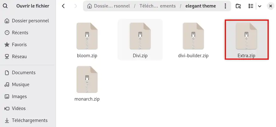 Comment installer le th&egrave;me Extra ?