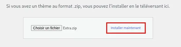 Comment installer le th&egrave;me Extra ?