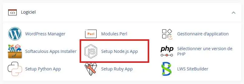 Comment utiliser une application Node.js sur un hébergement cPanel