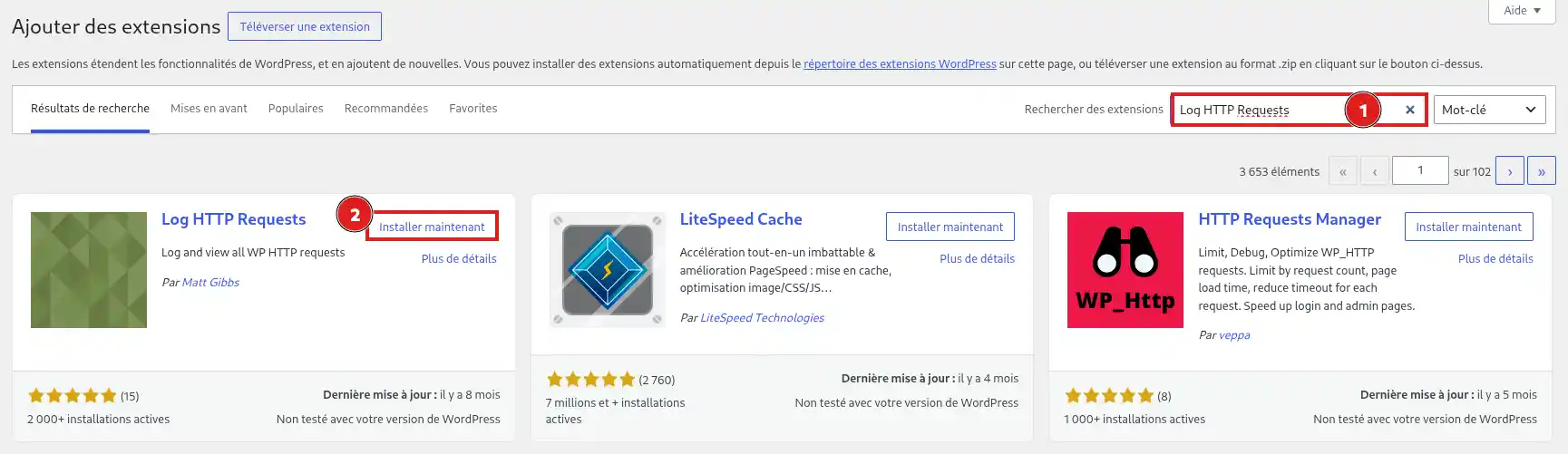 Comment enregistrer les requ&ecirc;tes HTTP sortantes de WordPress ?