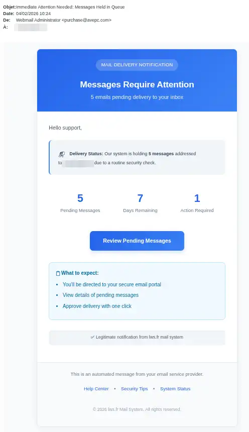 False emails pretending to be LWS: how to recognise them and what to do
