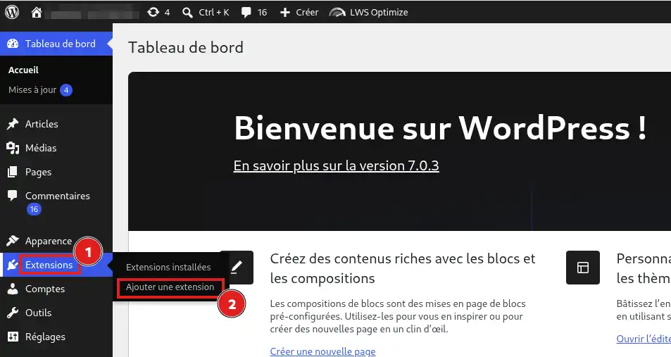 Comment placer Wordpress en mode maintenance