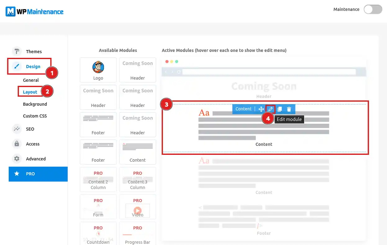 Comment placer Wordpress en mode maintenance