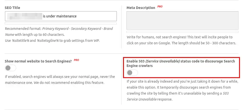 Comment placer Wordpress en mode maintenance