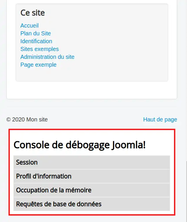 Comment Comment activer le mode debug dans votre site Joomla 