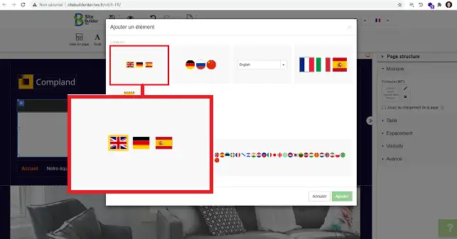 Comment créer un site multi-langues avec SiteBuilder Pro ?