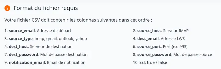 Comment utiliser ImapCopy pour transf&eacute;rer une bo&icirc;te mail vers LWS ?