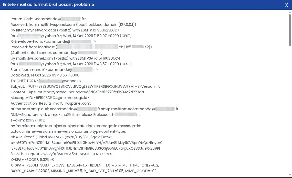 Utiliser le suivi des mails sur le LWS Panel
