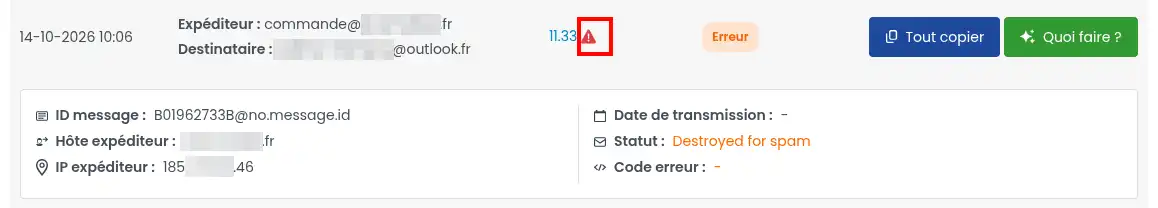 Utiliser le suivi des mails sur le LWS Panel