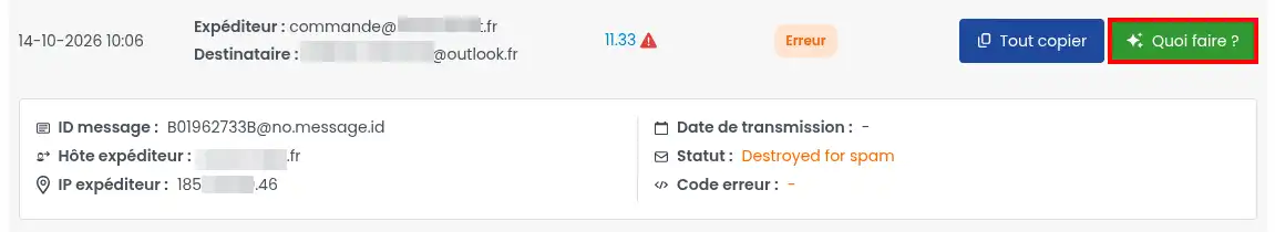 Utiliser le suivi des mails sur le LWS Panel