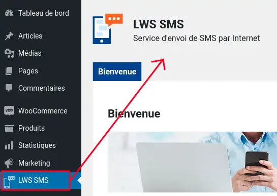 Comment installer le plugin LWS SMS pour WooCommerce sur WordPress
