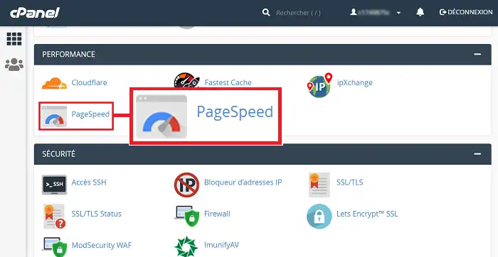Améliorer les performances de votre site avec Pagespeed sur cPanel