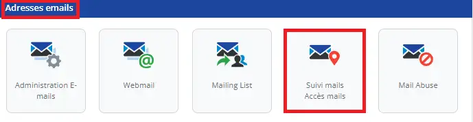 Comment visualiser les logs accès et connexion de mon service mail ?