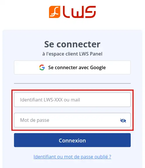 Comment se connecter &agrave; son compte LWS et r&eacute;soudre les probl&egrave;mes de connexion ?
