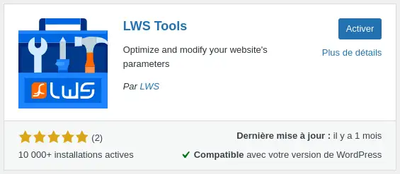 Como é que as ferramentas LWS podem facilitar a gestão do WordPress?