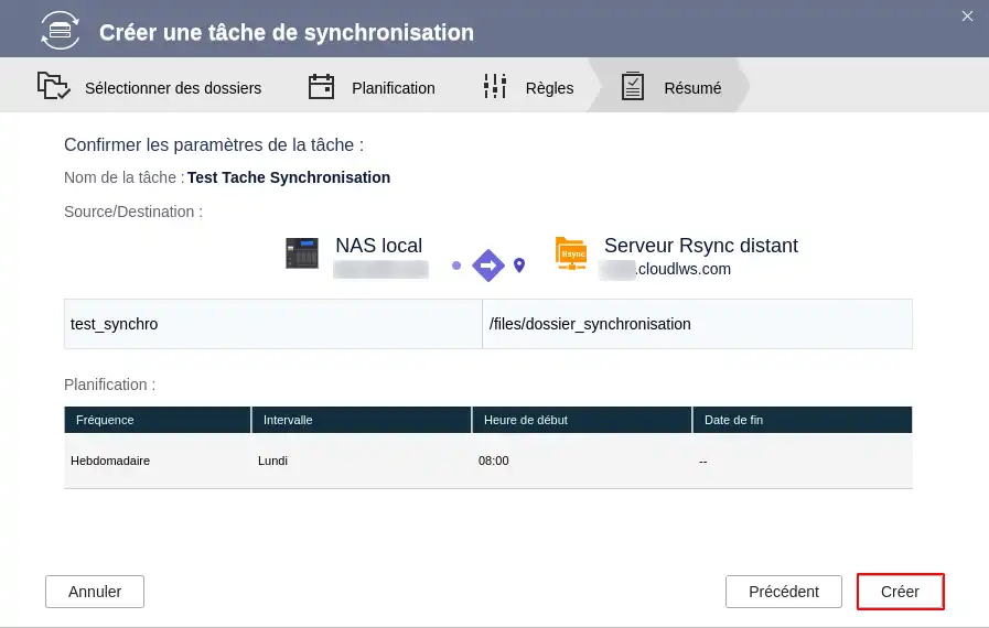 Come si esegue il backup del NAS Qnap sul Cloud LWS utilizzando Rsync?