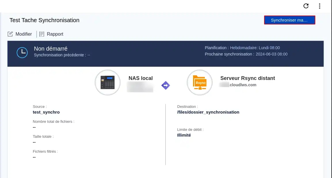 Comment sauvegarder son NAS Qnap sur le Cloud LWS avec Rsync ?