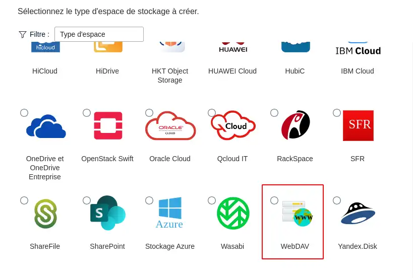 How do I back up my Qnap NAS on the LWS Cloud with WebDav?