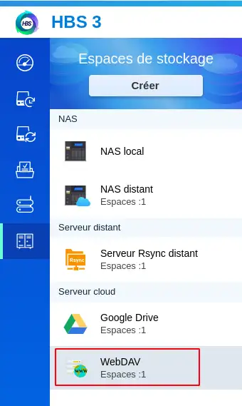 ¿Cómo hago una copia de seguridad de mi NAS Qnap en la nube LWS con WebDav?