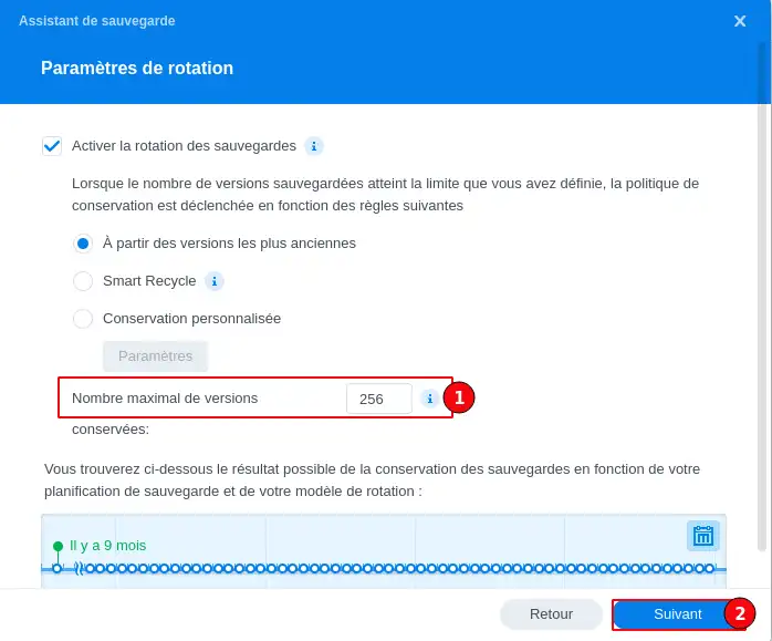 Comment sauvegarder son NAS Synology sur le Cloud LWS avec WebDAV ?