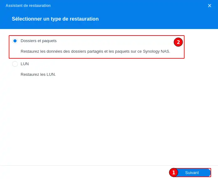 Como posso efetuar uma cópia de segurança do meu Synology NAS na Nuvem LWS com WebDAV?