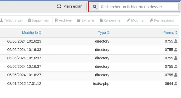 Come si naviga nel File Manager del pannello LWS?