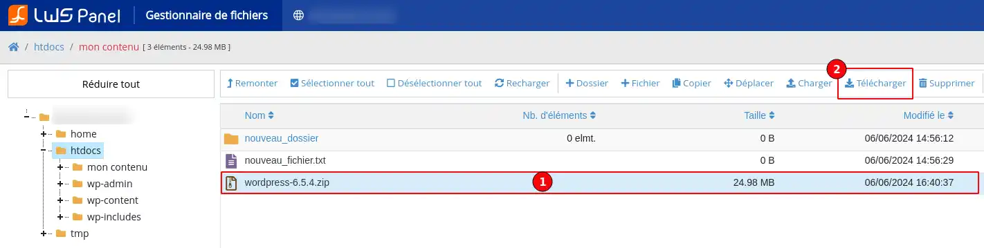 Como posso carregar ou descarregar ficheiros utilizando o Gestor de Ficheiros?