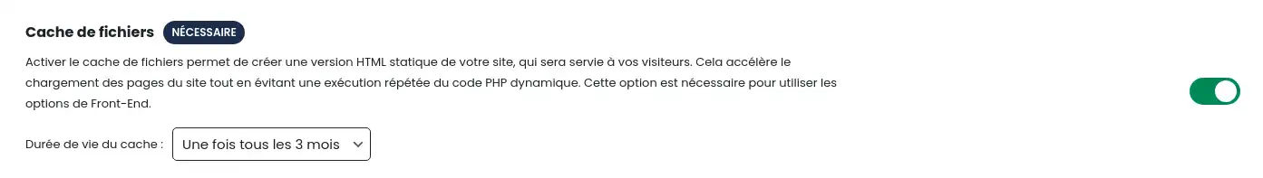 Utiliser le cache de fichiers pour booster votre site WordPress