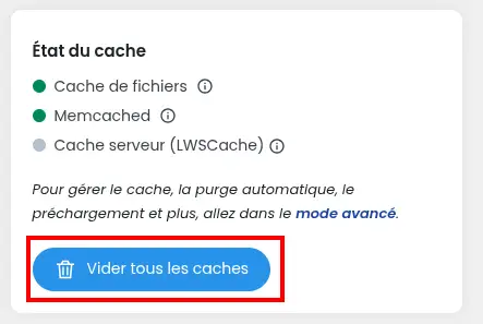 Utiliser le cache de fichiers pour booster votre WordPress avec LWS Optimize
