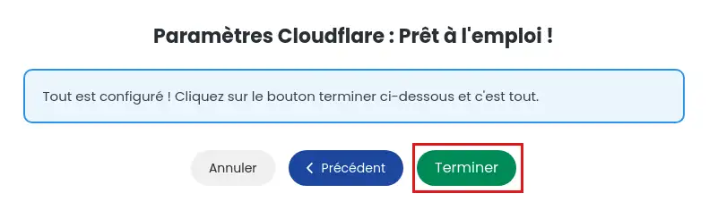 Ativar a integração do Cloudflare no WordPress com o LWS Optimize