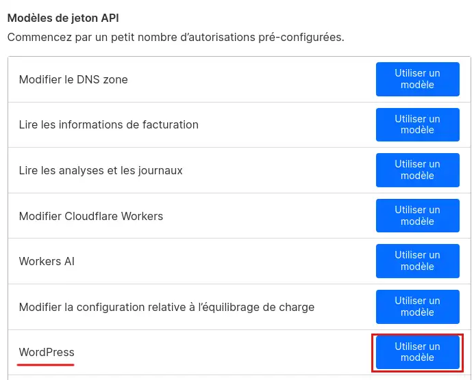 Activer l’intégration Cloudflare sur WordPress avec LWS Optimize