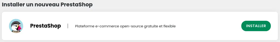 How can I search for Prestashop installations on my hosting?