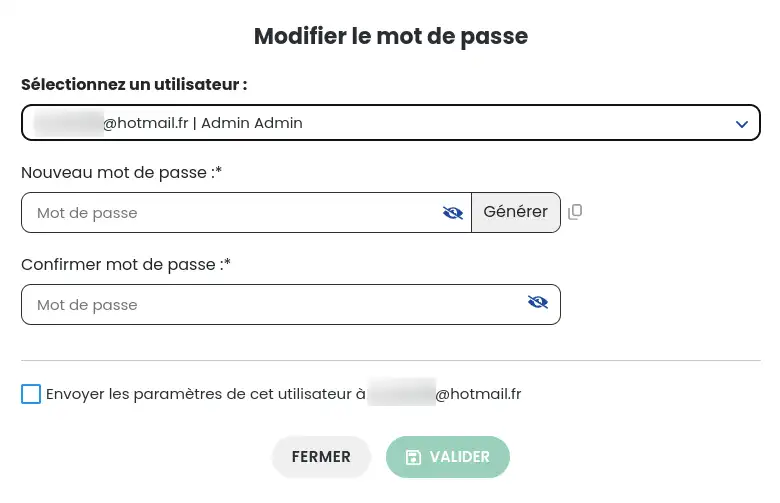 Comment gérer les mots de passes utilisateur Prestashop avec le PS Manager ?