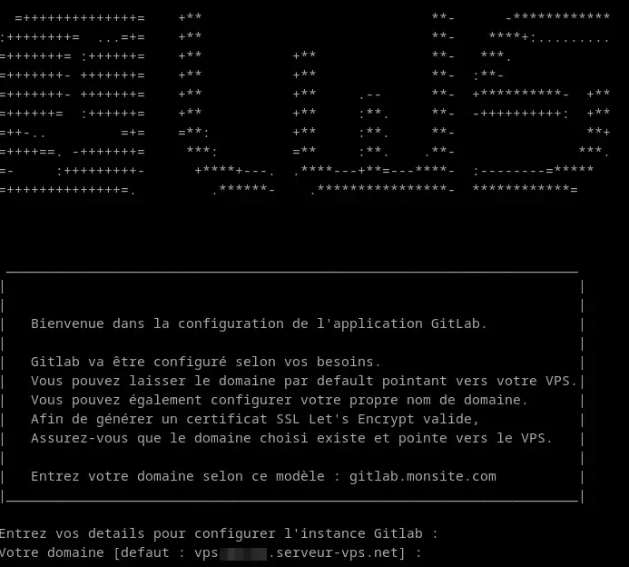 Cómo utilizar la plantilla KVM de Gitlab CE