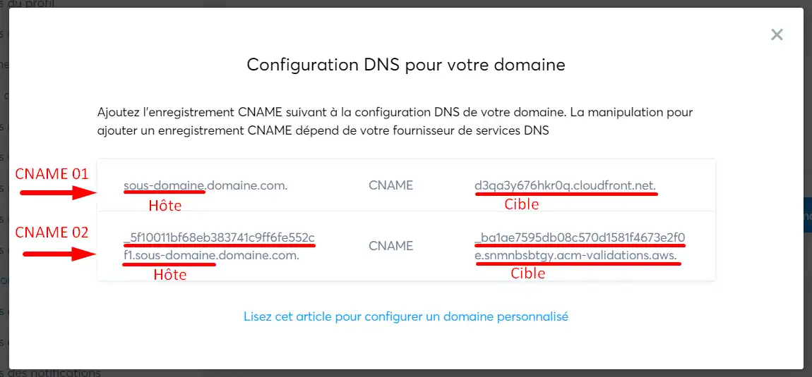 Comment lier mon nom de domaine à Systeme.io