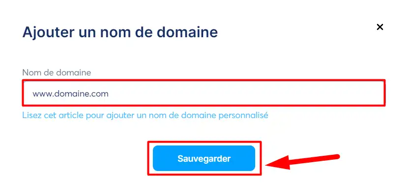 Comment lier mon nom de domaine à Systeme.io