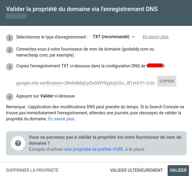 Comment lier mon nom de domaine à Google sites