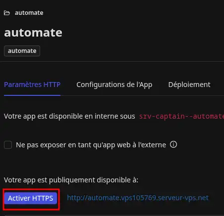 How do you install n8n on your CapRover VPS KVM template?