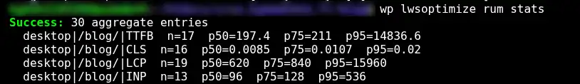 Comment utiliser le WP-CLI pour contr&ocirc;ler LWSOptimize ?