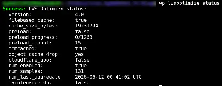 Comment utiliser le WP-CLI pour contr&ocirc;ler LWSOptimize ?