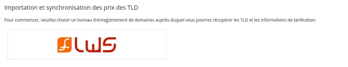 Comment lier l'API LWS à son service WHMCS ?