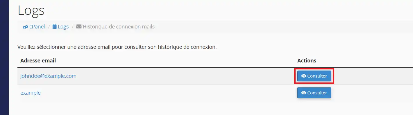Limiter l'accès à votre boîte email sur cPanel avec un pare-feu