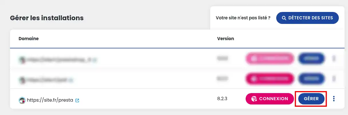 How to clean statistics tables in PSManager