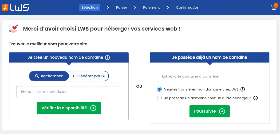 Click to display the original image Wie bestelle ich ein LWS Linux Webhosting?