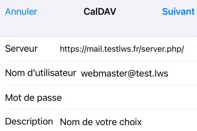 Comment configurer mon calendrier partagé dans mon Iphone ou mon Ipad ?