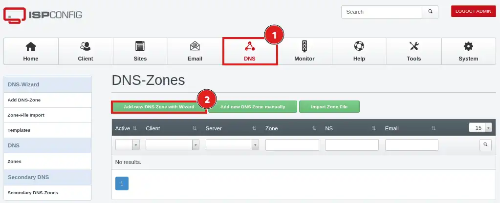 Associer et configurer un nom de domaine sur un VPS ISPConfig