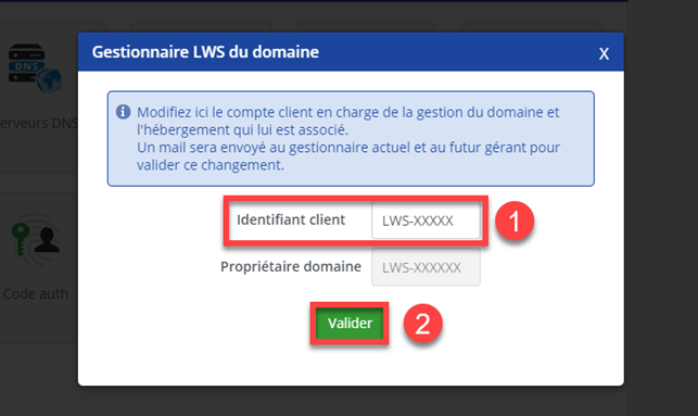 Comment g&eacute;rer les contacts d'un nom de domaine ?   