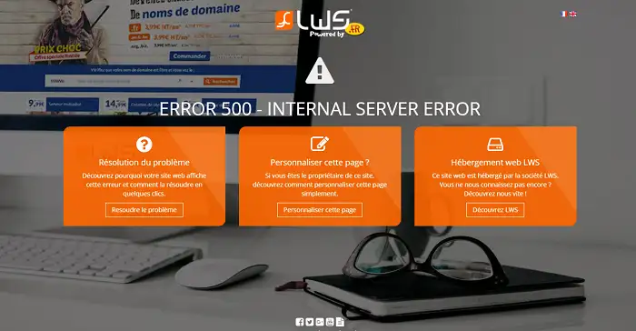 Comment corriger une erreur 500 sur votre site avec LWS Panel
