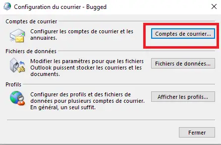 Comment configurer Outlook ?